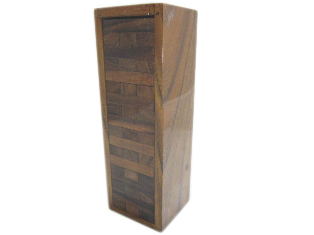 Jenga เจงก้า เกมตึกถล่มแบบไม้ คอนโดไม้ เกมดึงไม้ ไซส์ใหญ่(Size L)