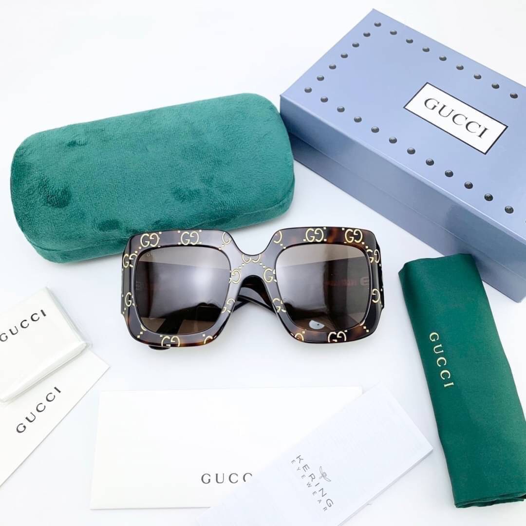 GUCCI SUNGLASSES แว่นตากันแดดกุชชี่ เกรดออริจินอล 1:1 งานสวยสุด คุณภาพดี Hi-quality กันแดดเต็มประสิทธิภาพ UV protection ภาพถ่ายจากสินค้าจริง