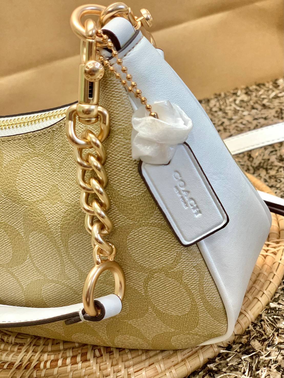 พร้อมส่งครบสี สวยทุกสีเลยค่า😘 ((CA173//CA209//CA548)) COACH TERI SHOULDER BAG 🔹กระเป๋าทรงพอช ในรูปแบบหนังแท้ หนังนิ่มสวยมากค่ะ