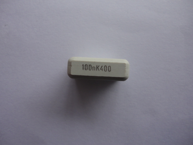 0.1 uF 400 V (EVOX)