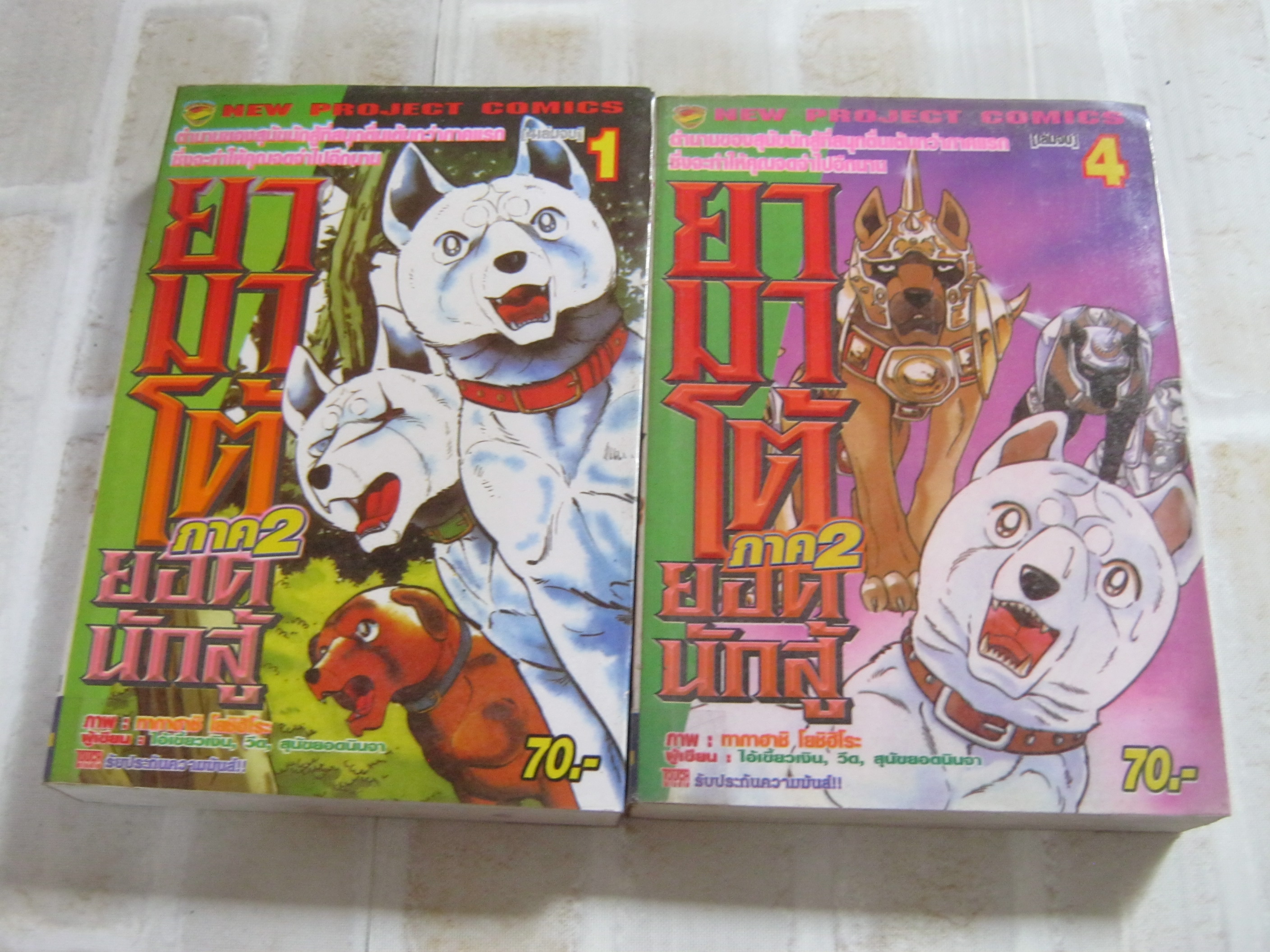 ยามาโต้ยอดนักสู้ ภาค 2 ชุด เล่ม 1- 2 ( 4 เล่มจบ )***สินค้าหมด***
