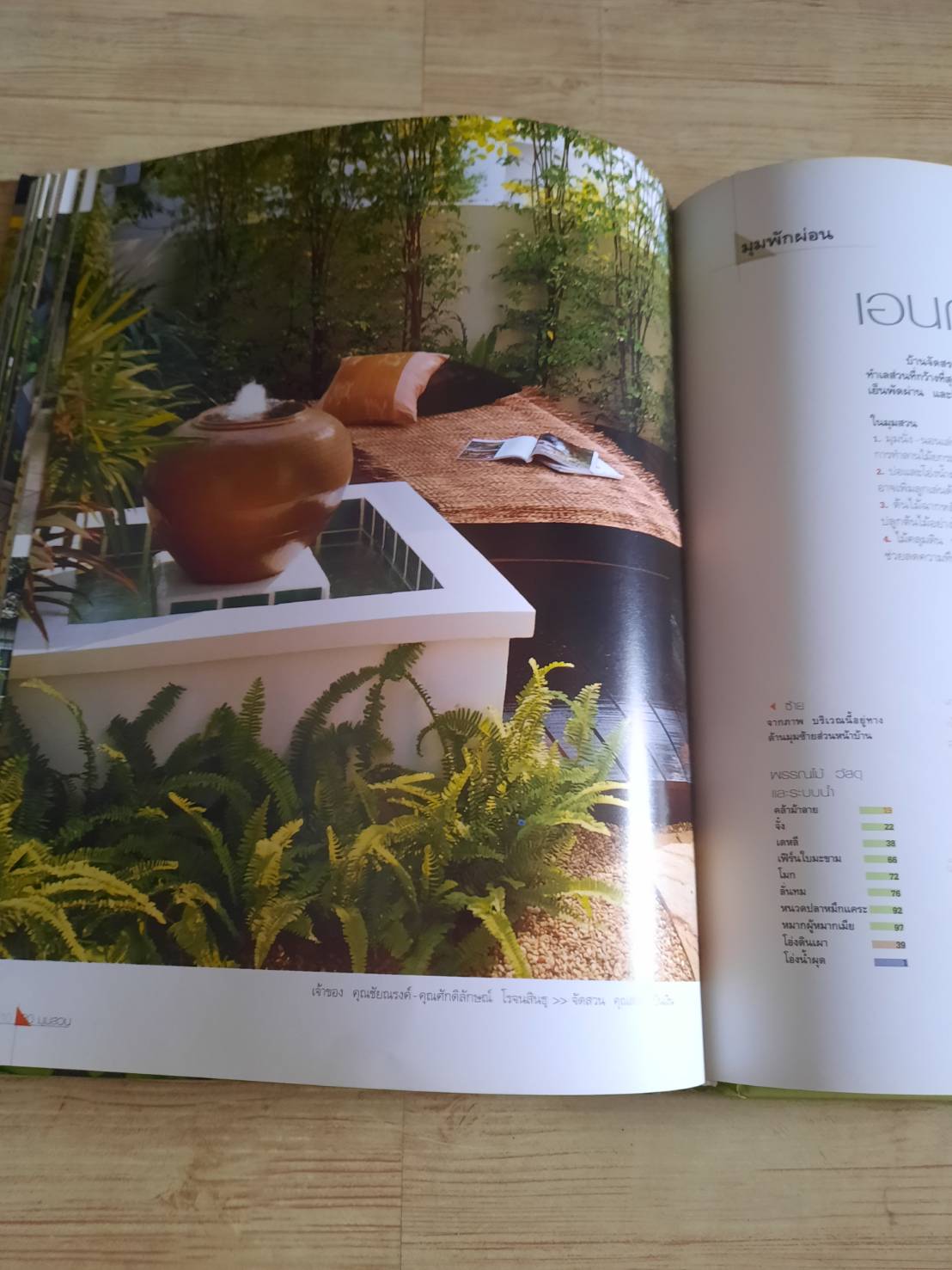 สวนในบ้าน เล่ม 15 30 มุมสวน พิมพ์ครั้งที่ 5 โดย กองบรรณาธิการสำนักพิมพ์บ้านและสวน