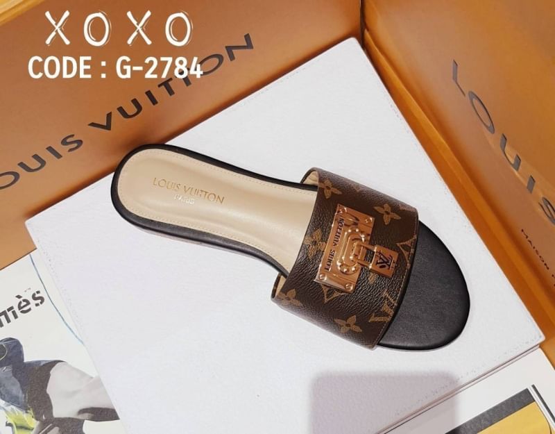Louis Vuitton Sandals แตะ หรู งานแบรนด์ ใสสบาย น้ำหนักเบา แมทส์ชุดง่าย
