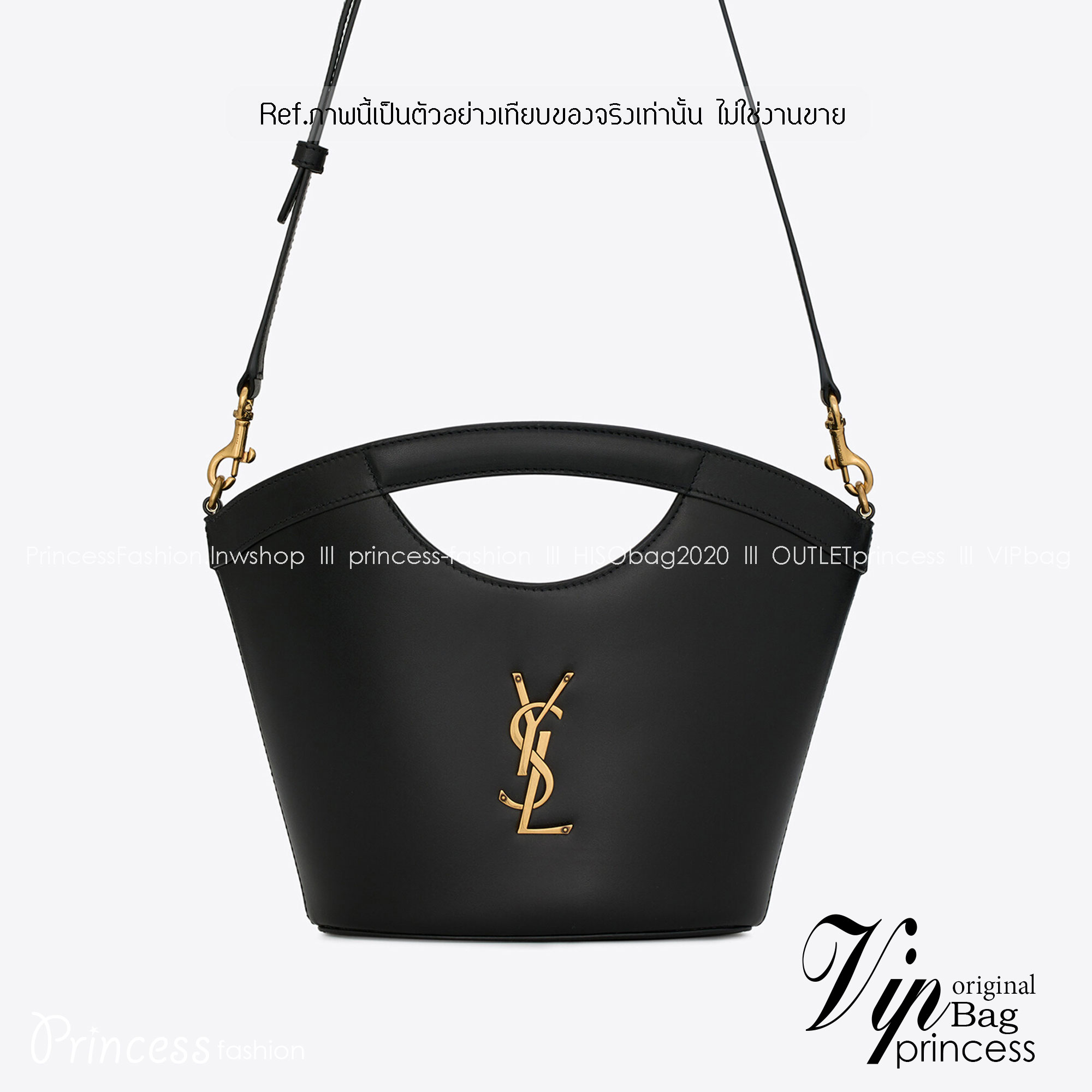 YSL CELIA MINI TOTE IN SMOOTH LEATHER / YSL Bucket Bag กระเป๋าสะพายทรงโท้ทมือจับในตัว รุ่นใหม่ทันสมัย งานหนังเต็มใบ เกรดออริ 1:1 ใช้งานต่างประเทศได้
