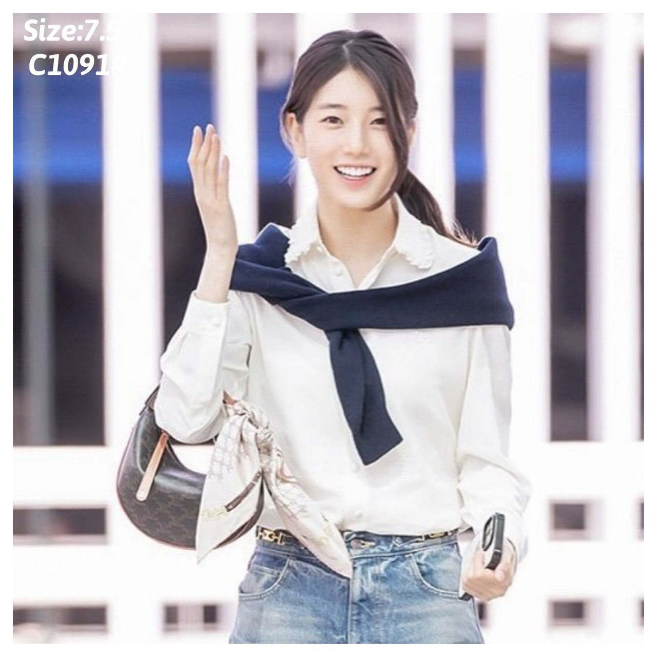Celine Lulu Teen Bag กระเป๋าสะพายน้องใหม่ไฟแรง ปรับดีไซน์ใหม่แบบสวยสับคงความคุณหนูลัคชูในตัว รูปทรงพอชโฮโบยอดนิยมสวยคลาสสิคใช้งานได้ง่าย แมทช์ได้หลากหลายสไตล์