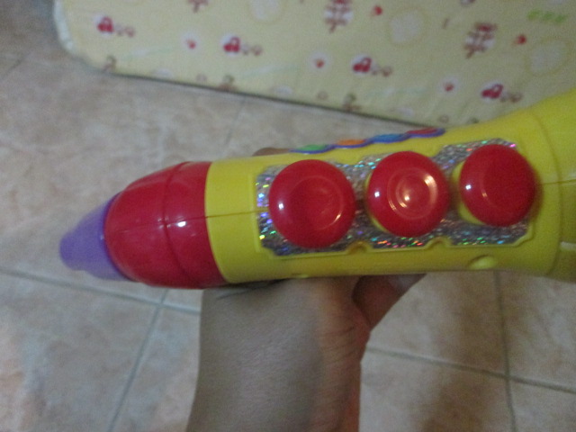 FISHER PRICE - LIL MUSIC MAKERS - 2-IN-1 SAX TO TRUMPET ของเล่นมือสอง