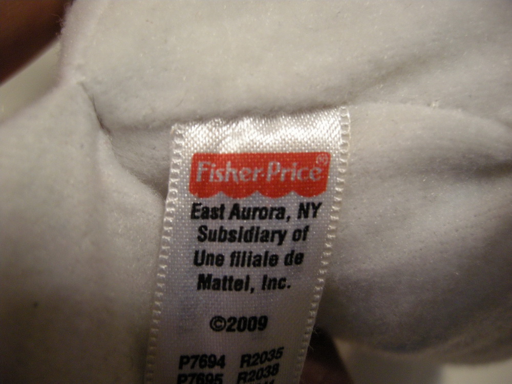 FISHER PRICE MUSICAL LEARNING COW ตุ๊กตามีเสียง พูดได้ สอนภาษามือสอง