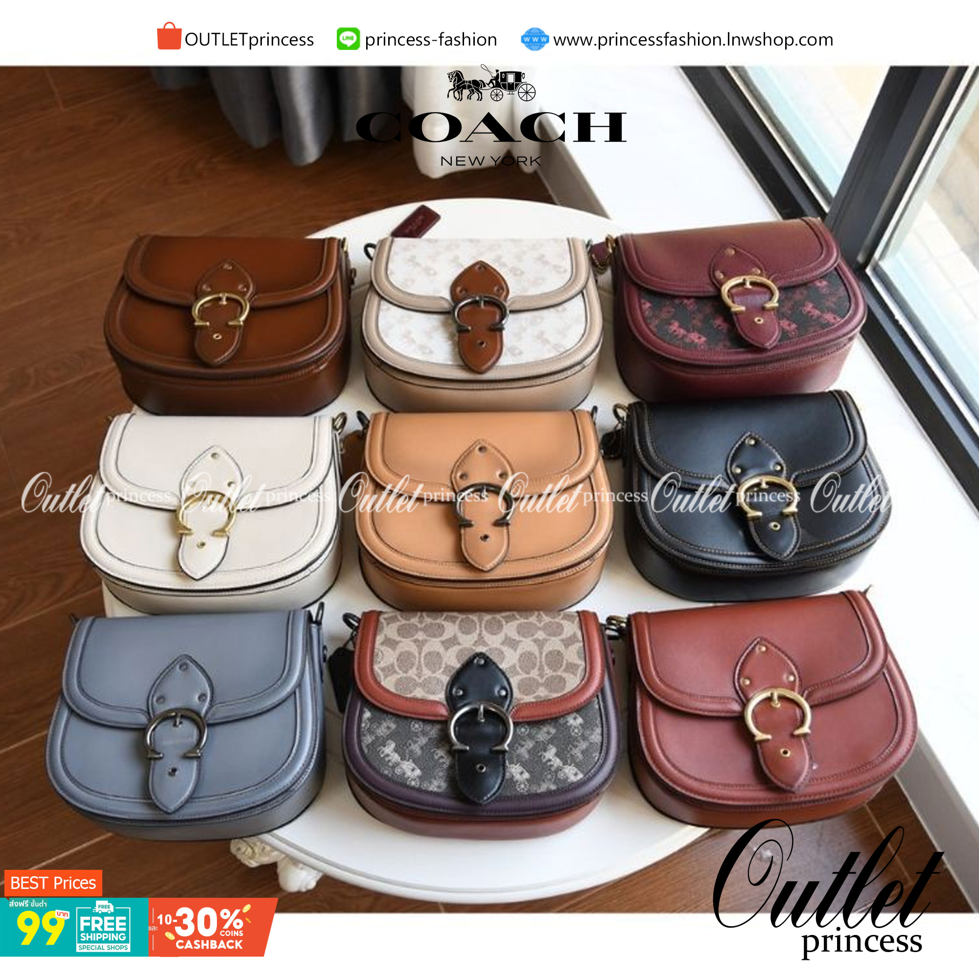 Coach Printed Coated Canvas And Glovetaanned เข้าเพิ่ม 4 แบบ มี 2สาย สายหนังและสายสปอร์ต สุดคุ้มเลยค่าา พร้อมส่งที่ไทยอีกครั้ง ฮอตฮิตไม่เลิกค่ะ ถามหากันเยอะมาก! กระเป๋าสะพายครอสบอดี้ร์ วัสดุหนังแท้ชั้นดีที่สุด! หนังสวย บวกกับอะไหล่แบรนด์ที่ดูเด่นคลาสสิคตร