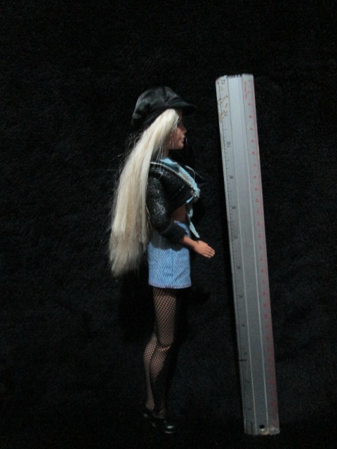 Barbie in Rocker Look ตุ๊กตาบาร์บี้แท้มือสองสภาพดี