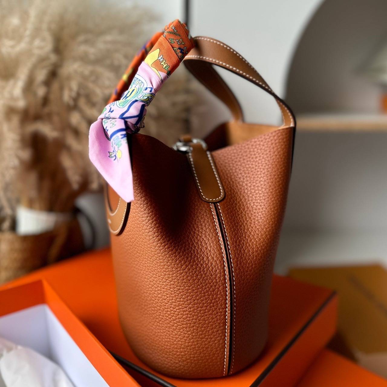 TOP VIP | HERMES IN THE LOOP IN TOGO LEATHER in full handmade special order กระเป๋าแอเมสเกรดเทียบแท้ หนังแท้ เกรดดารา ทำมือปราณีต เกรดงานดีสุด