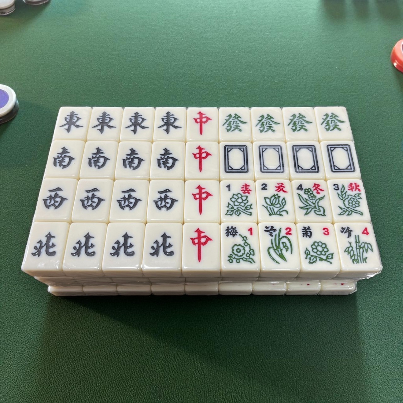 ชุดไพ่นกกระจอกเบอร์#30 ไซส์ขนาด 30 mm.