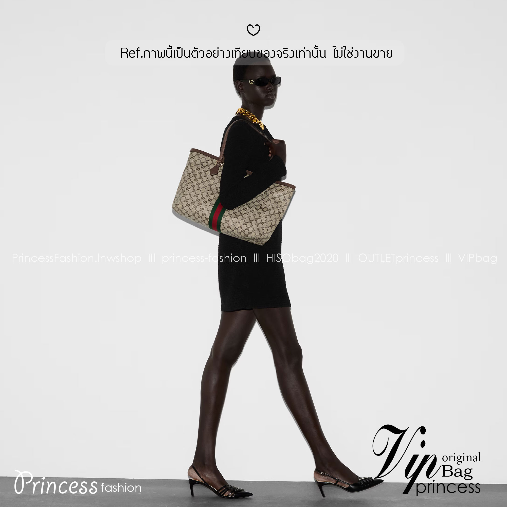 Gucci Ophidia medium tote bag กระเป๋าทรงโท้ทใบใหญ่จุใจ จุของได้เยอะจุกๆ เอาใจสายแบกที่ยังคงความหรูหราไว้อย่างลงตัว