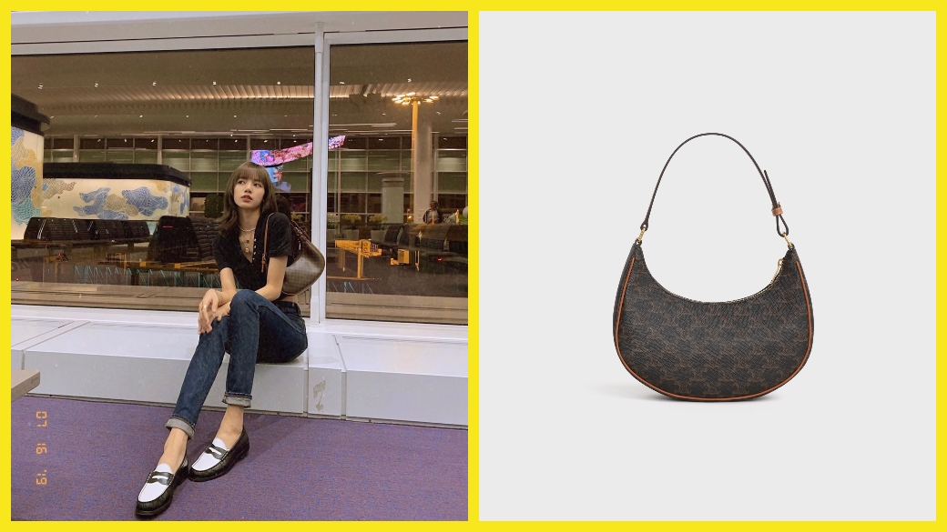 CELINE SHOULDER BAG VIP GIFT WITH PURCHASE (GWP) AVA BAG IN SMOOTH CALFSKIN พรีเมี่ยมกิ๊ฟ Limited Edition จาก CELINE HAUTE PARFUME DUTYFREE COUNTER วัสดุหนังสังเคราะห์เรียบสวย ดีไซน์สวยหรูฮิตสุดในเกาหลี! หนังสวยอยู่ทรงกันน้ำ เปิดปิดด้วยซิปแบรนด์ ภายในโล่ง