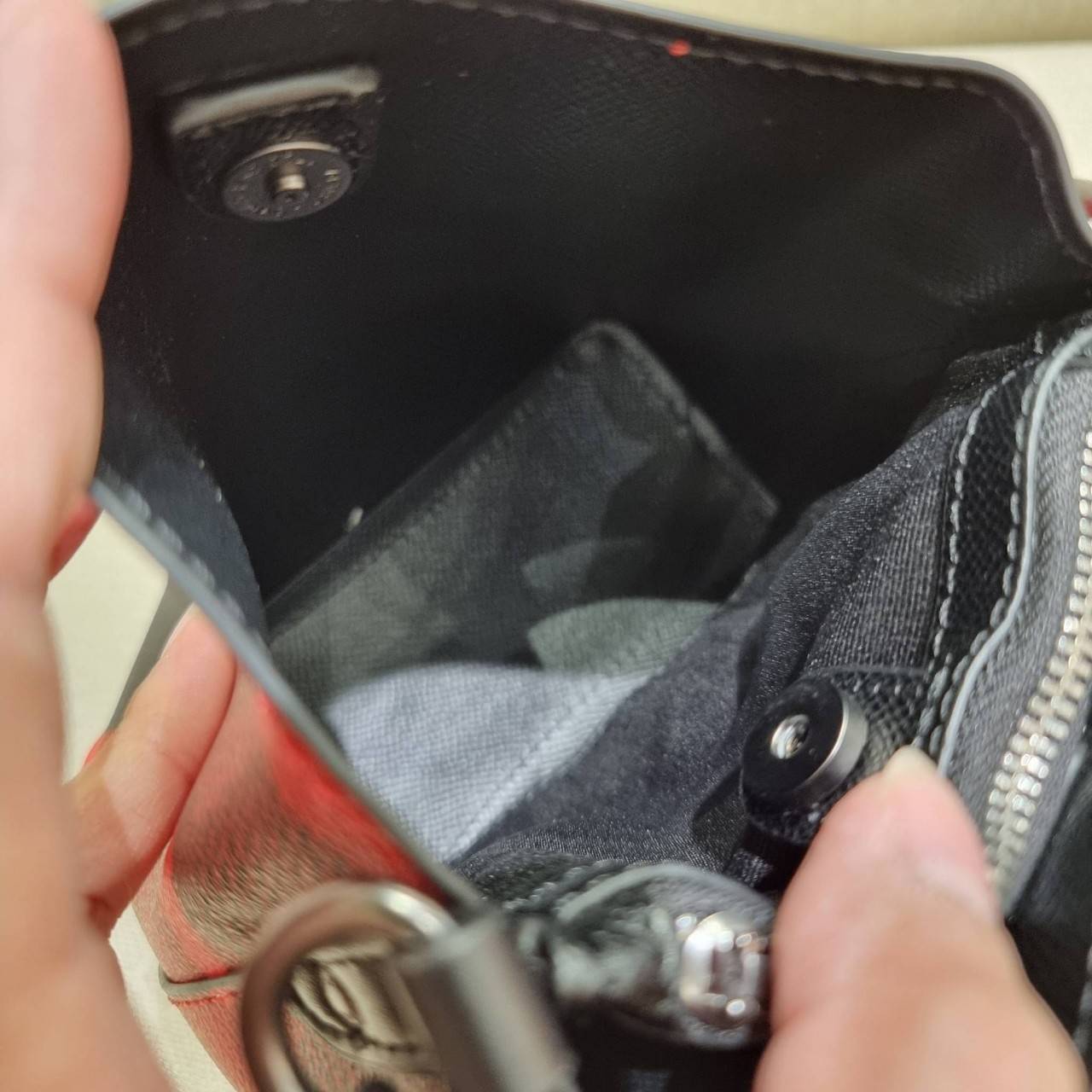 COACH MINI TOWN BUCKET BAG IN SIGNATURE CANVAS WITH VINTAGE MINI ROSE PRINT ((7270 7268 7267)) คอลเลคชั่นใหม่ล่าสุด!! น้องสาวคนสวยมาแล้วจ้า สดใสต้อนรับเทศกาลคริสต์มาส 🎅🎄 กระเป๋าบัคเก็ต ไซส์มินิ ใบจริงน่ารักม้าก!! น่าใช้แบบที่สุด วัสดุหนังแ