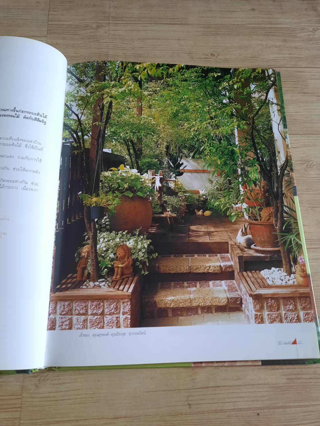 สวนในบ้าน เล่ม 15 30 มุมสวน พิมพ์ครั้งที่ 5 โดย กองบรรณาธิการสำนักพิมพ์บ้านและสวน