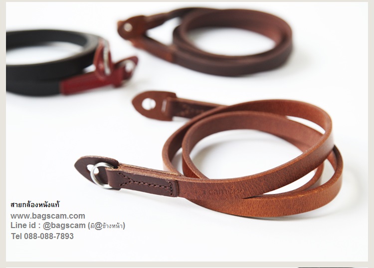 สายคล้องกล้องหนังแท้ camera strap CS230