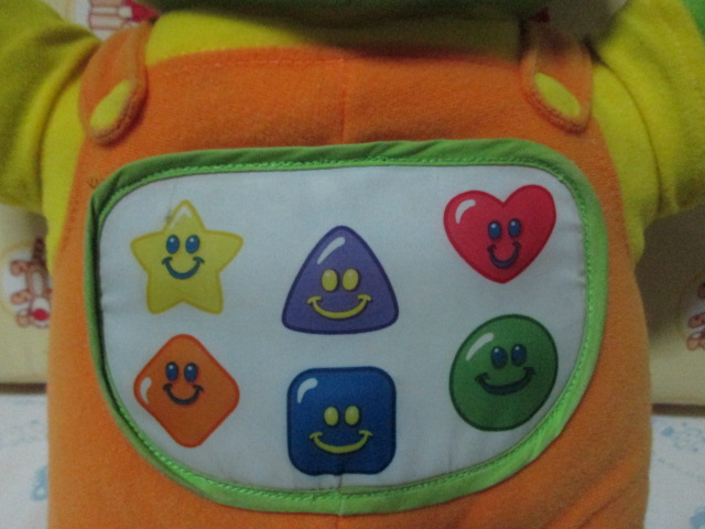 LeapFrog Hug & Learn Baby Tad Plush ของเล่นมือสองสภาพดี