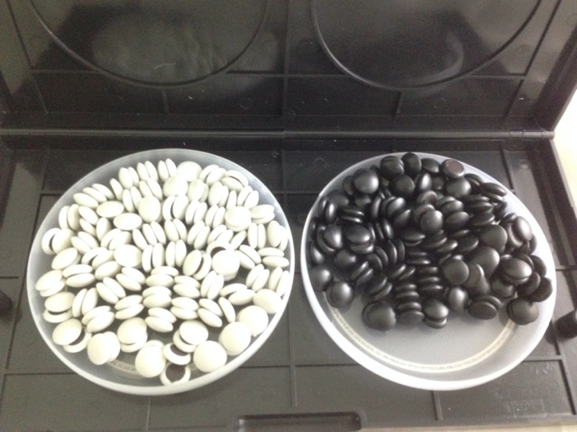 หมากล้อมกระดานแม่เหล็ก(กระดาน28x29cm)