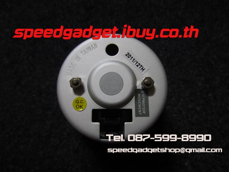 เกจวัดบูสต์ เทอร์โบ หน้ามืด 60 mm [Dual digit]