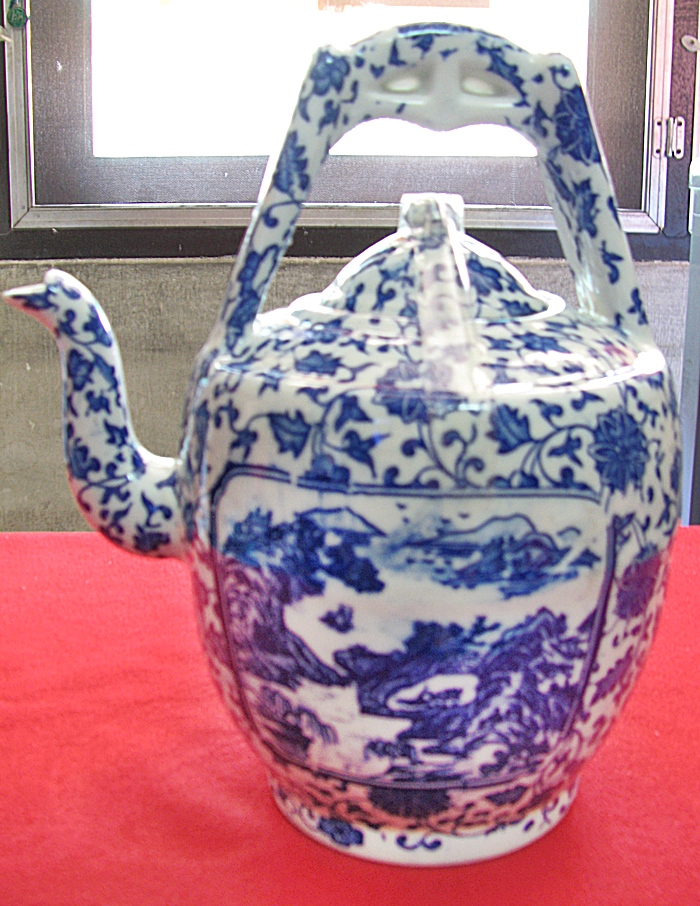 กาน้ำกังไสลายภูเขา-ดอกไม้จากเมืองจีนค่ะ