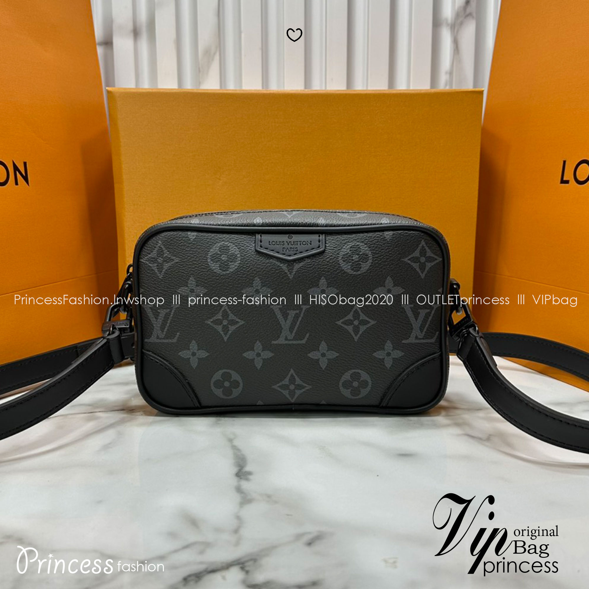 ORI หนังแท้ | LV Trocadéro Wearable Wallet Monogram Canvas 20cm กระเป๋าสะพายทรงแมสเซ็นเจอร์ดีไซน์ใช้เป็นกระเป๋าสตางค์ได้ ขนาดกำลังสวยกะทัดรัด คลาสสิคหรูหราคล่องตัว