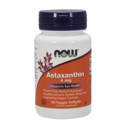 (Pre-order) Now Foods Astaxanthin 4 mg 60 Softgels