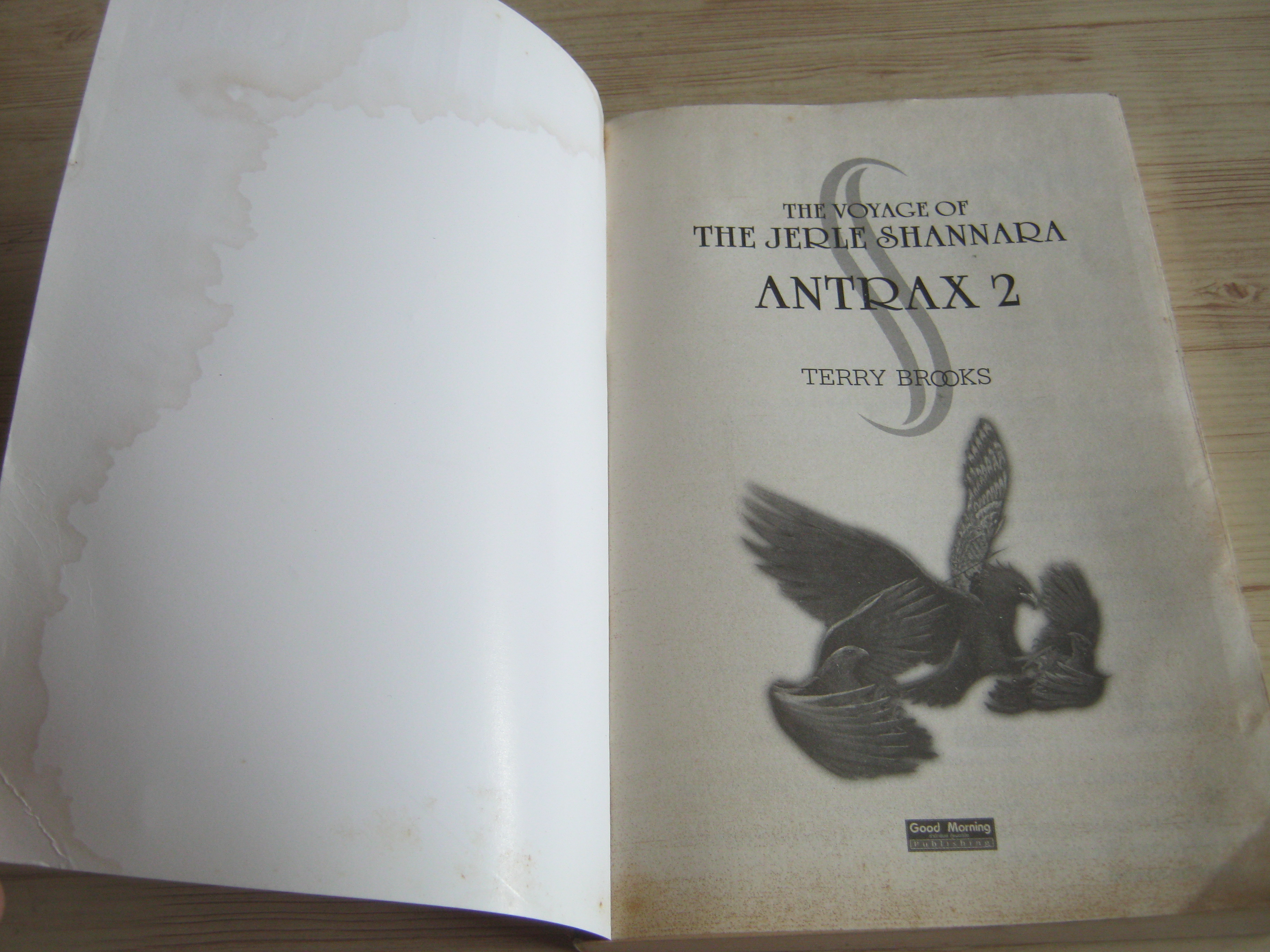 แชนนารา ตอน ดับมนตร์มายาแอนแทร็กซ์ Terry Brooks เขียน จักรกฤษณ์ แก่นจันทร์ แปลและเรียบเรียง