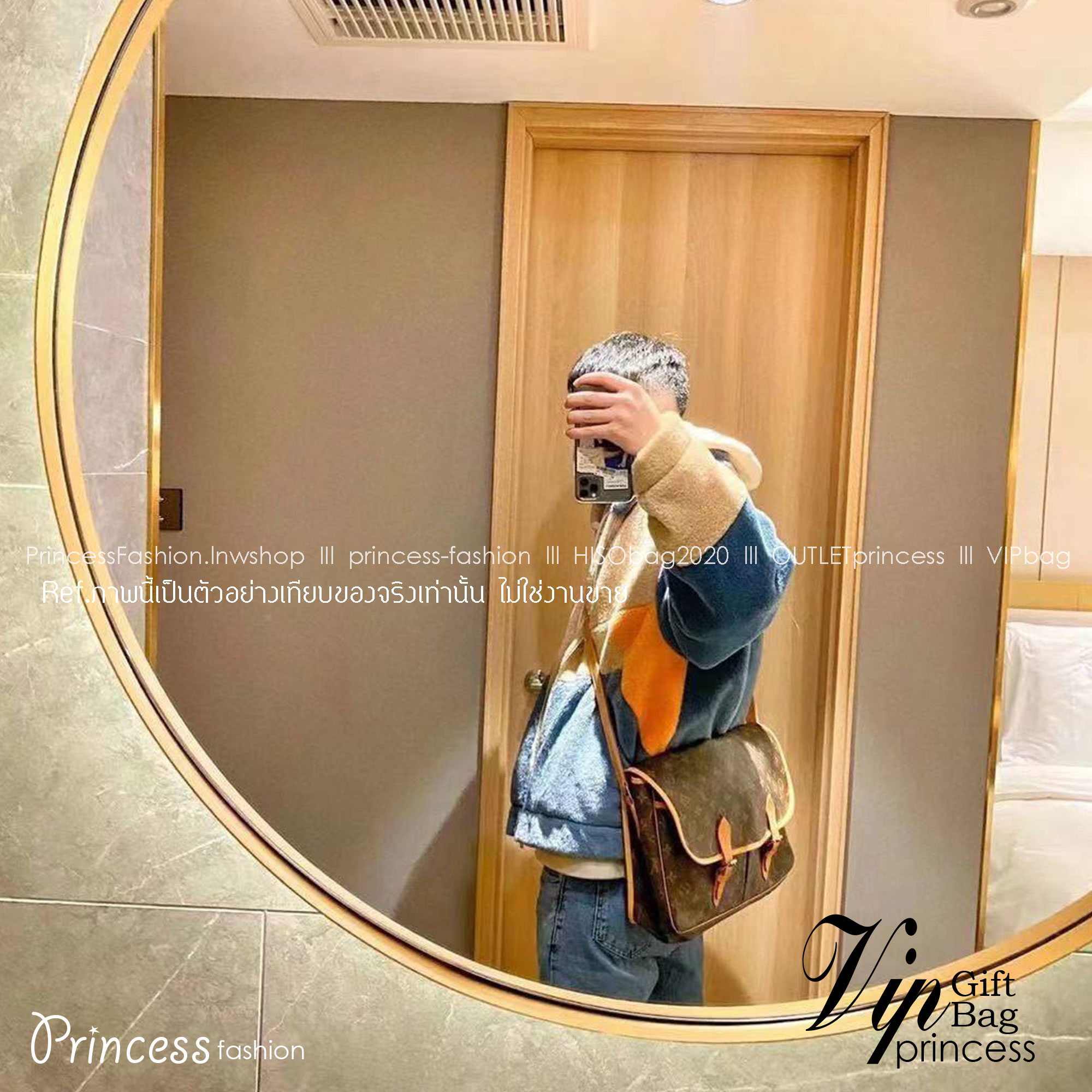 LV Vintage Monogram Sac Gibeciere GM messenger / LV GIBECIERE CROSSBODY BAG กระเป๋าสะพายข้างใบใหญ่ ทรงแมสเซนเจอร์ เอาใจหนุ่มๆ ดีไซน์วินเทจ ย้อนยุค คลาสสิคไม่มีเบื่อ วัสดุหนังแคนวาส ทนทาน