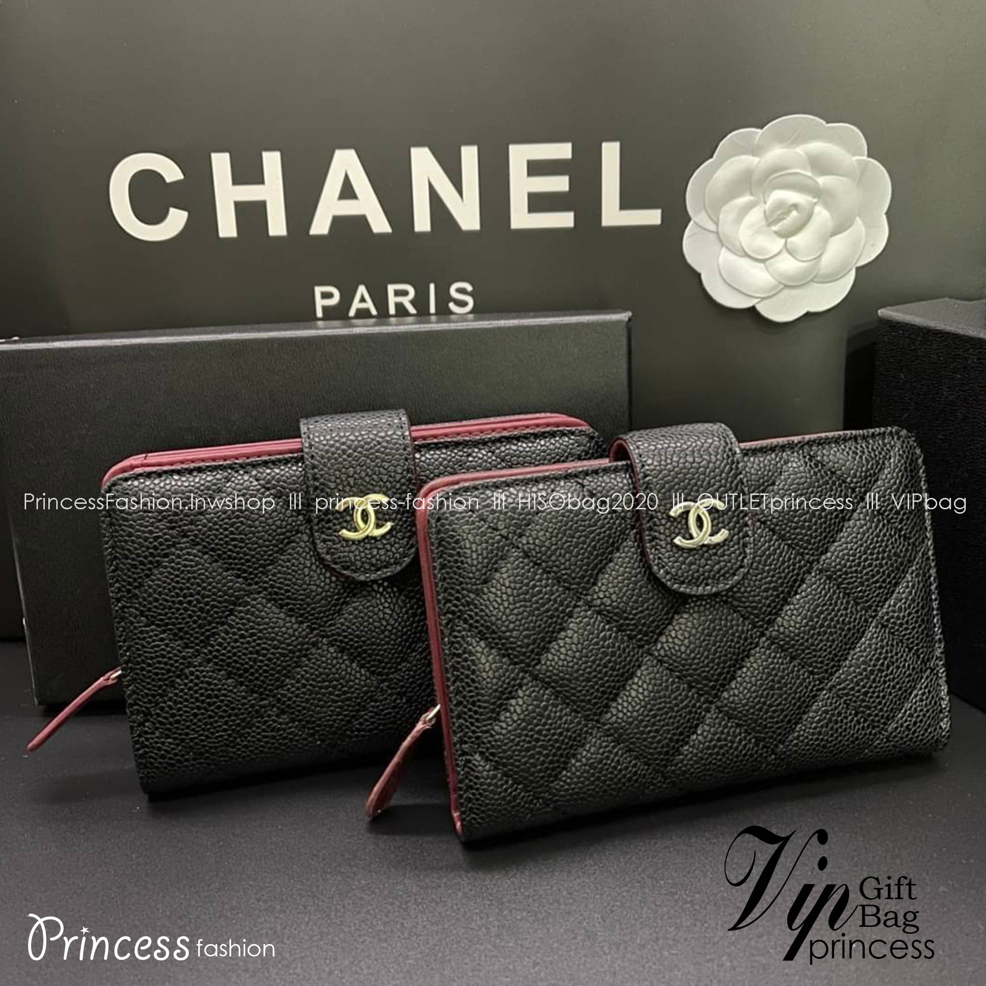 Chanel Wallet Medium / CHANEL ZIP WALLET รุ่นยอดนิยมคลาสสิกเป็นอมตะ เป็นใบยอดนิยมของสาวๆ เลยค่าา พร้อมส่งที่ไทยไม่ต้องรอพรีฯ สาวก Chanel Must Have! นะคะ