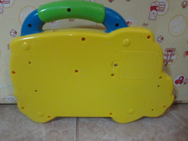 Fisher-Price Mattel Elmo & Friends Talking Alphabet Sesame Street School Bus Toy ของเล่นเสริมพัฒนาการสำหรับเด็กมือสอง