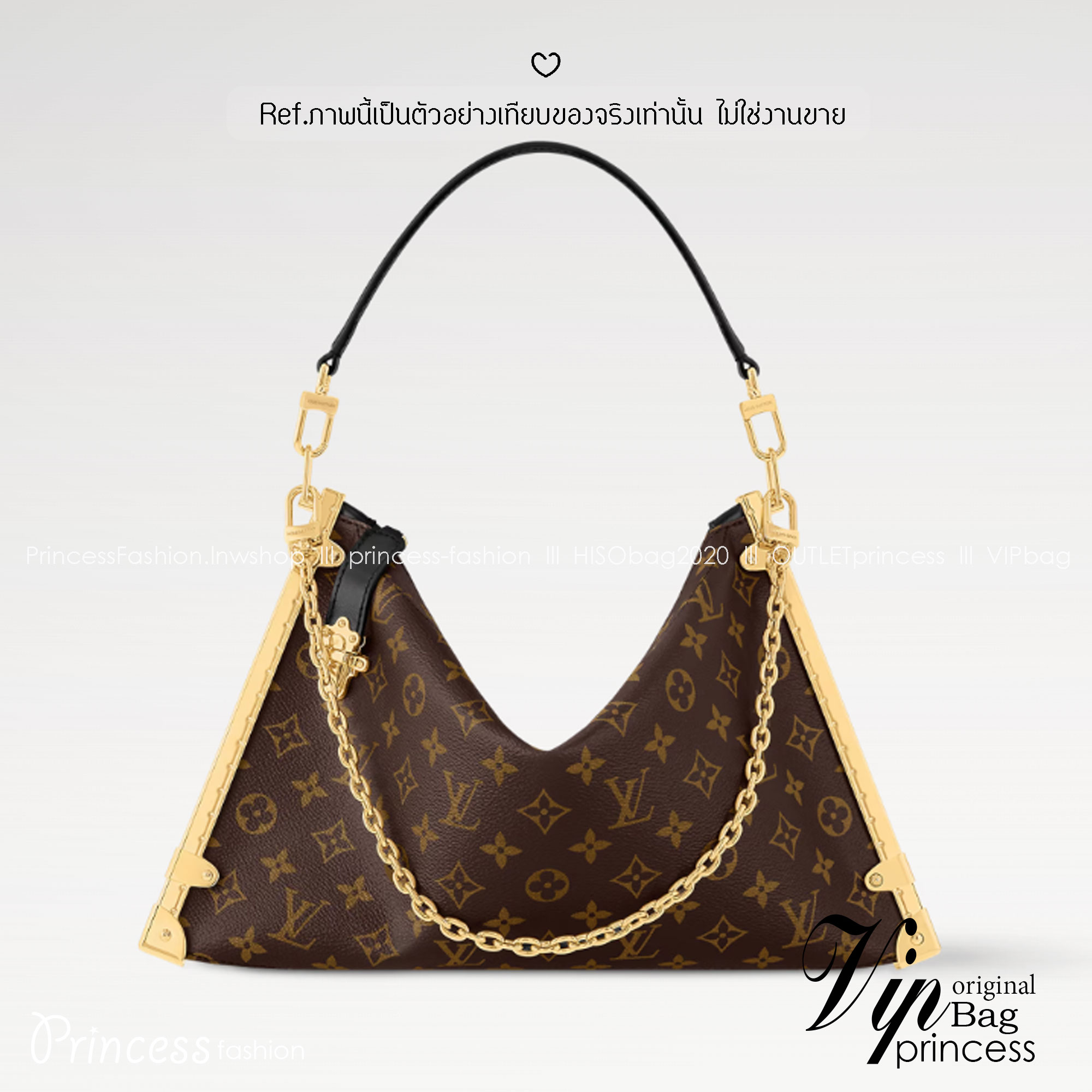 LV Lucky Trunk Bag Monogram Canvas กระเป๋าสะพายรุ่นใหม่ ไอเท็มยอดนิยมจากรันเวย์แฟชั่นโชว์คอลเลคชั่นประจำฤดูกาล Fall-Winter 2024 มอบกลิ่นอายสไตล์ Slouchy สะดุดตา