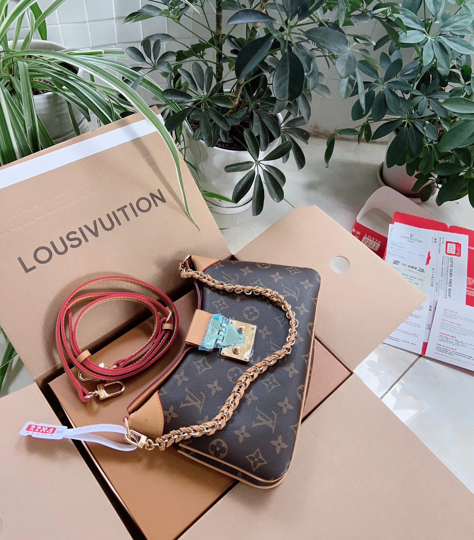 LV Twinny Monogram Reverse coated Bag กระเป๋าสะพายรุ่นใหม่ สวยหรู ดูดีมาก เกรดออริ