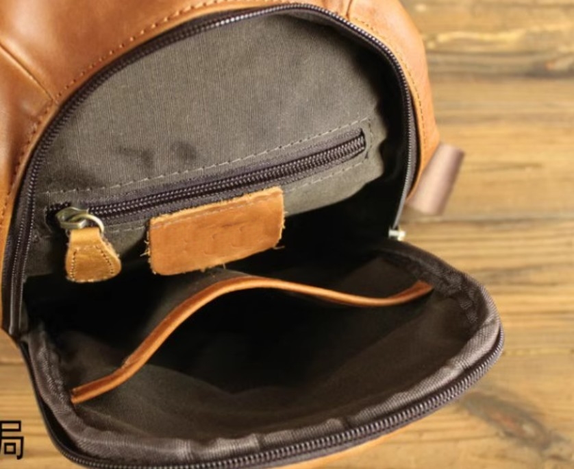 กระเป๋าคาดอกผู้ชาย กระเป๋าคาดหน้า คาดหลัง หนังวัวแท้ ทรงยอดนิยม กระเป๋าสะพายเที่ยว แบบเท่ ๆ 753295