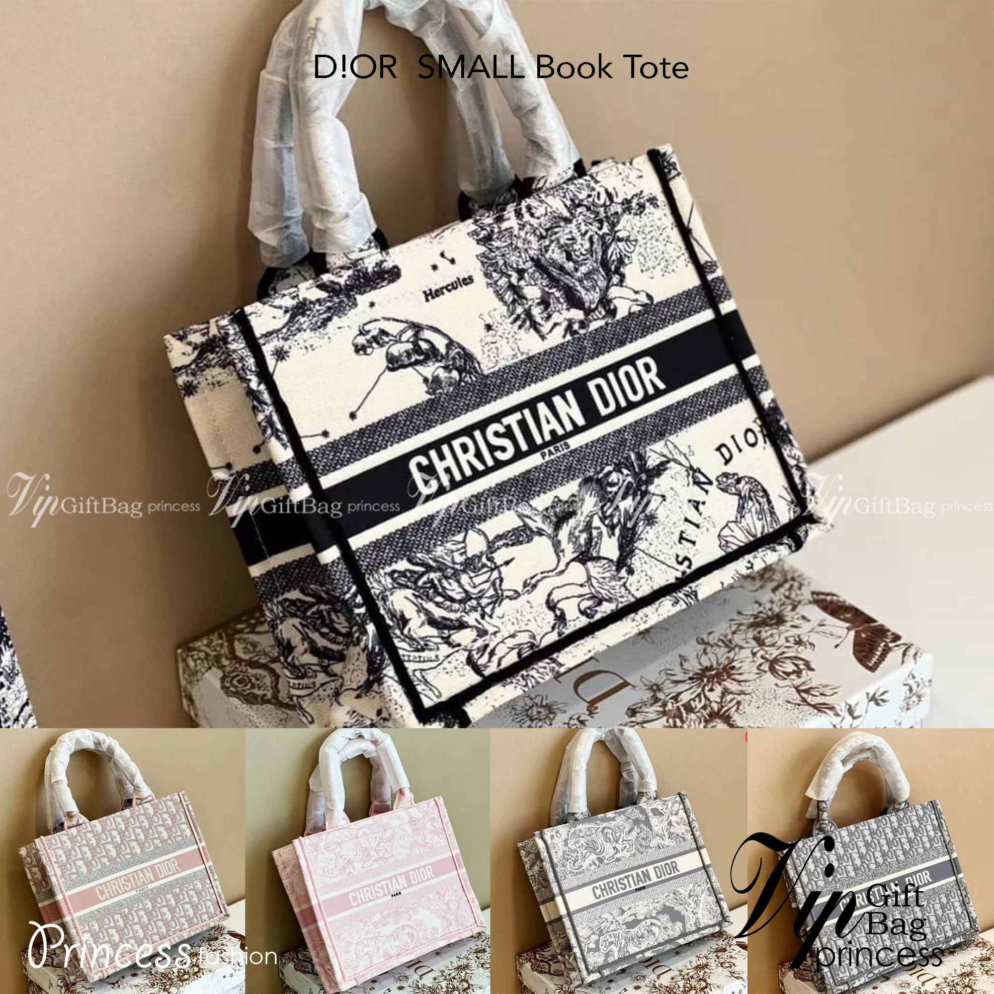 DIOR SMALL BOOK TOTE กระเป๋าสะพายทรงโท้ท สวยคลาสสิคขนาดกำลังดี พกพาสะดวก ใช้งานง่ายสุดๆ วัสดุงานทอละเอียดคุณภาพดี ภายในเป็นช่องโล่ง ใบจริงงานสวยเกินเบอร์!! สวยงามเกินราคา ไม่ผิดหวังจ้า