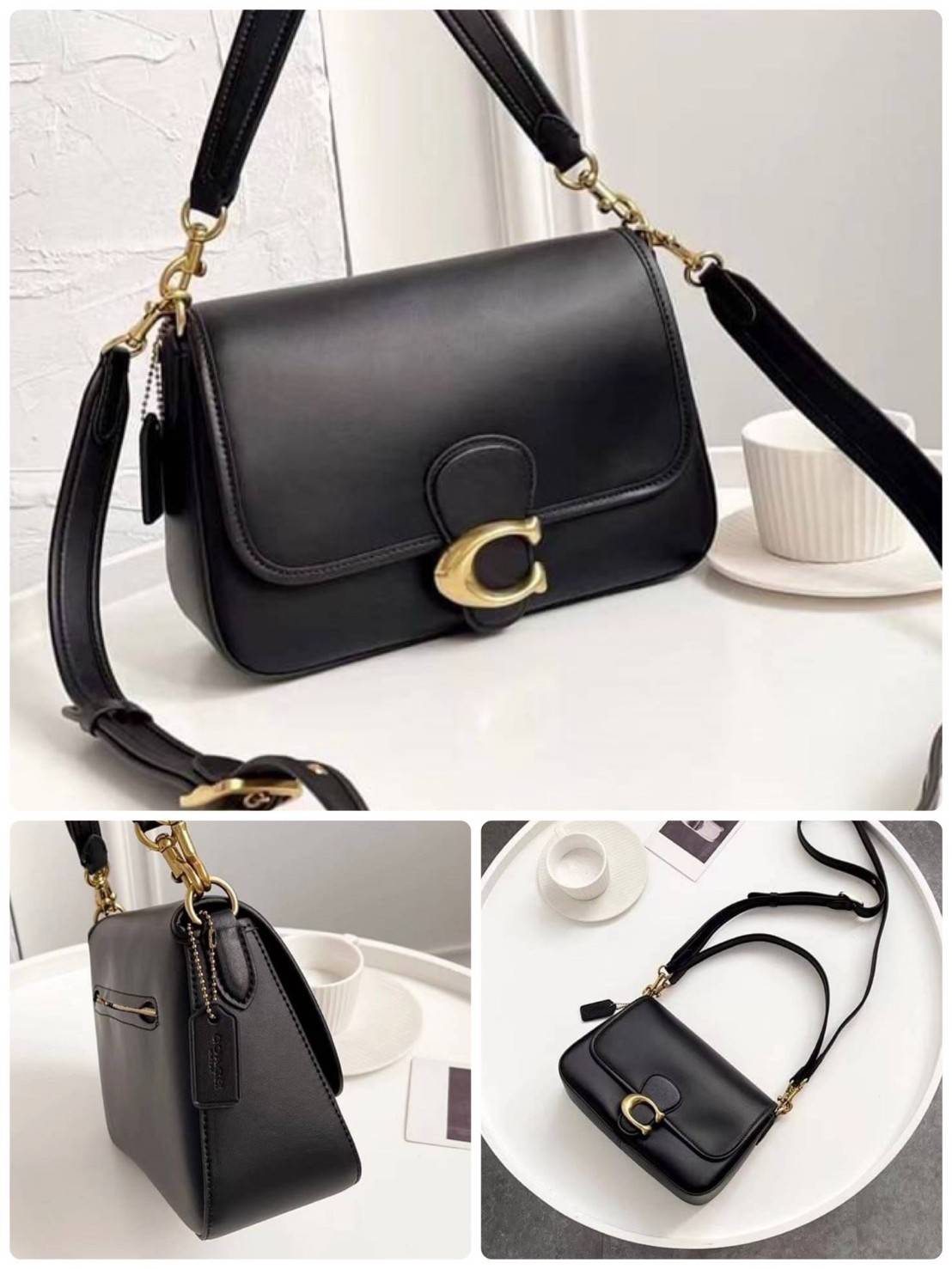 Coach Soft Tabby Shoulder Bag 5 สี กระเป๋าสะพายข้างหนังสวย พร้อมส่งที่ไทยราคาสุดคุ้มห้ามพลาดค่ะ!