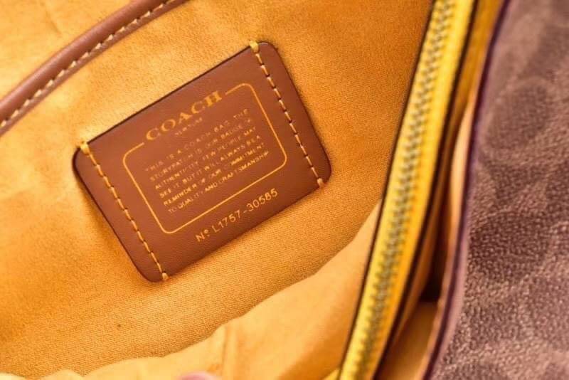 Coach Parker In Signature Canvas With Tea Rose