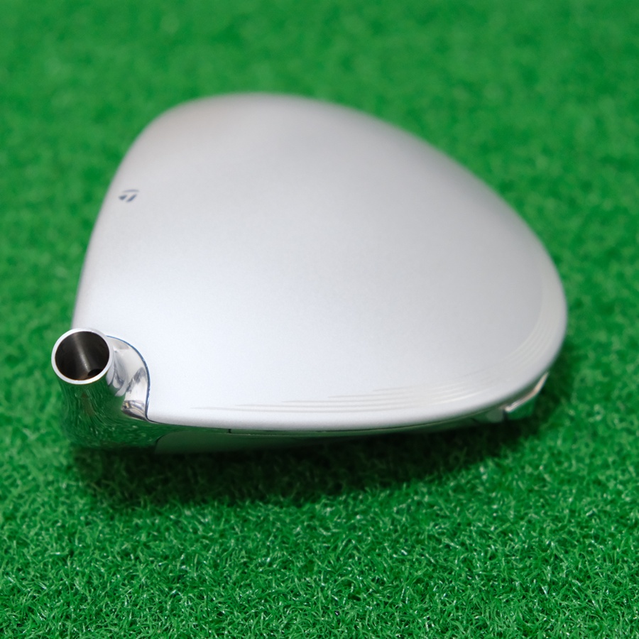 2025 TAYLORMADE QI35 MAX DESIGNER SERIES MATTE PLATINUM 10.5* DRIVER - HEAD ONLY + HEADCOVER