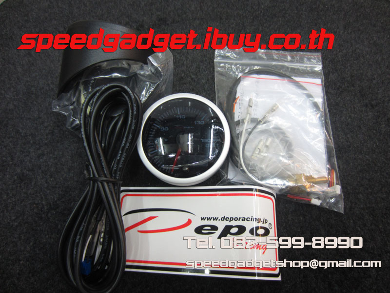 เกจวัดความร้อนน้ำมันเครื่อง เข็ม + ดิจิตอล [SLD]