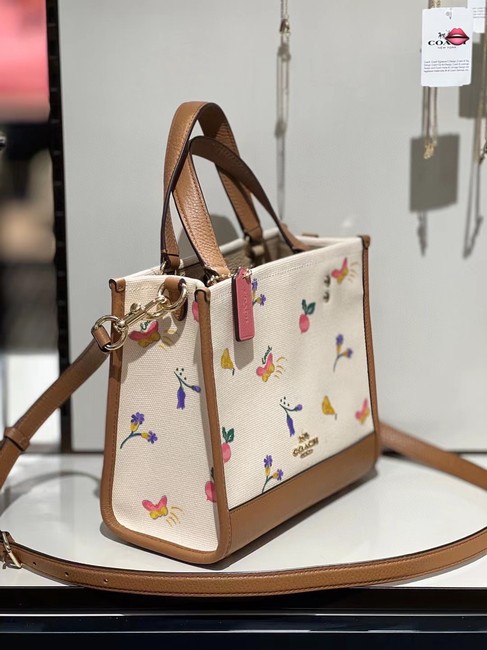 COACH DEMPSEY TOTE 22 WITH DREAMY VEGGIE PRINT (COACH C8253) พร้อมส่งที่ไทย