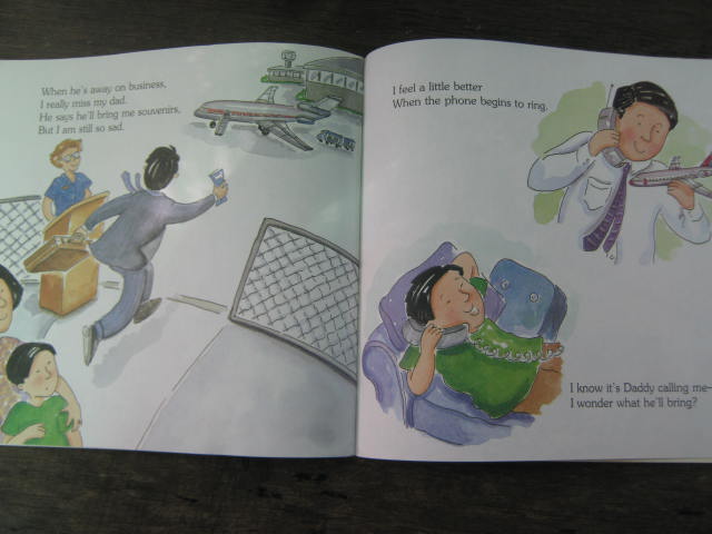 I love you, DAD หนังสือเสริมพัฒนาการเด็ก 2 ภาษาด้านความรักระหว่างพ่อกับลูกค่ะ (มือสอง)