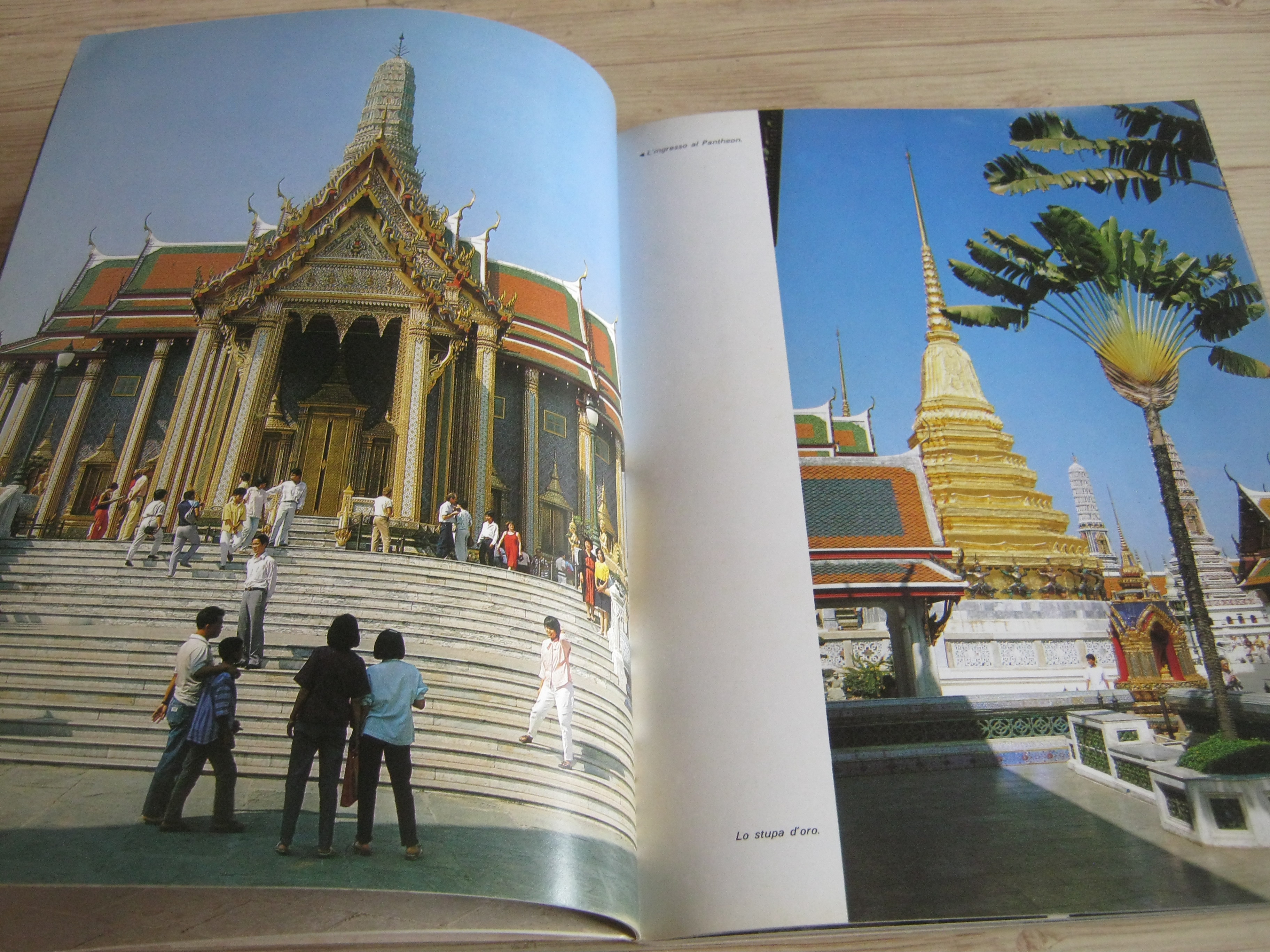 BANGKOK AYUTTHAYA PATTAYA EDIZIONE ITALIANA By Giovanna Magi (ภาพสี่สีทั้งเล่ม)
