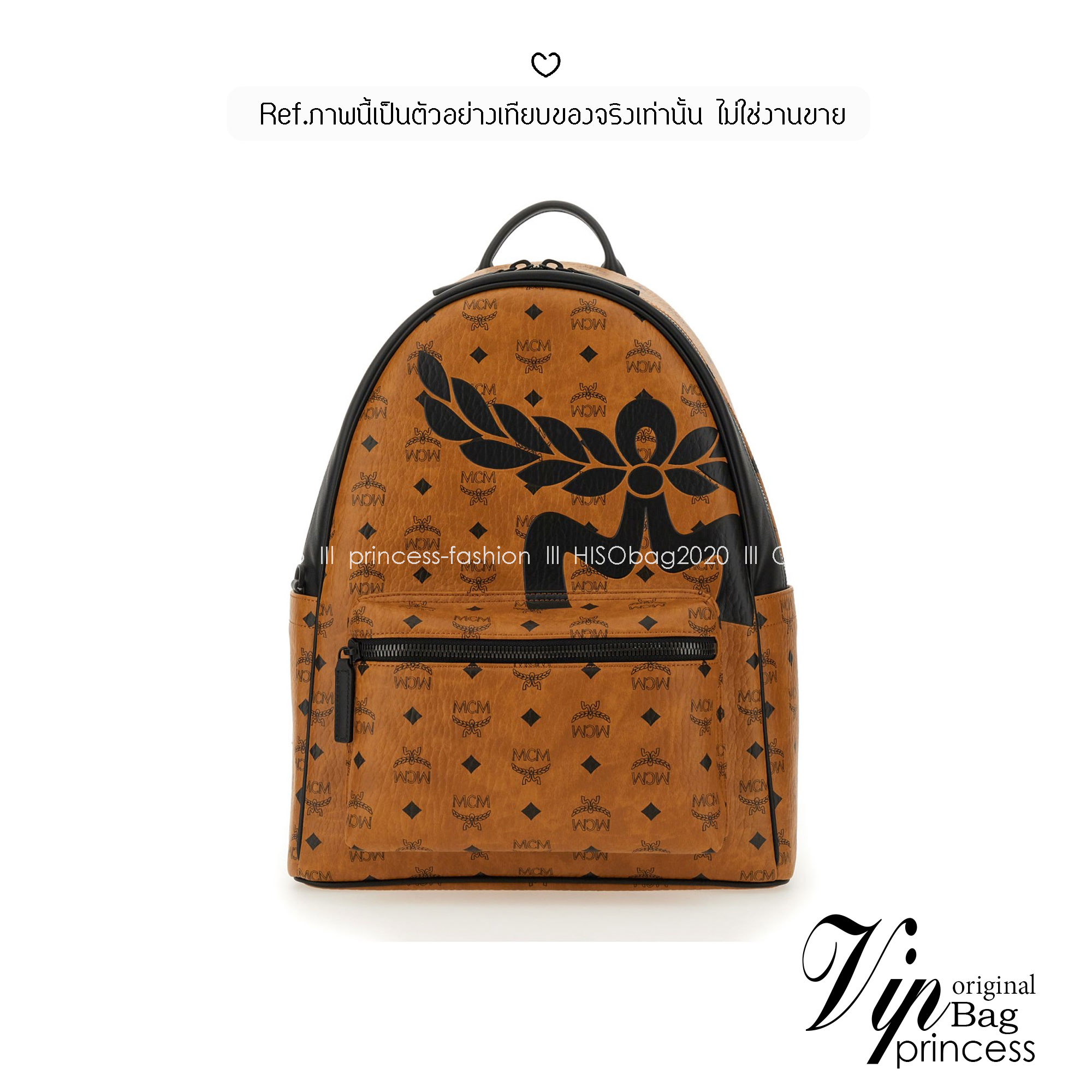 ORI | M.C.M Small Stark Mega Laurel Visetos Backpack กระเป๋าเป้คอลใหม่ไซส์เล็ก ดีไซน์โลโก้ด้านหน้าสวยหรูโดดเด่น Best seller Unisex ของงานเป้จริงๆ ใช้ได้ทั้งหนุ่มๆและสาวๆ