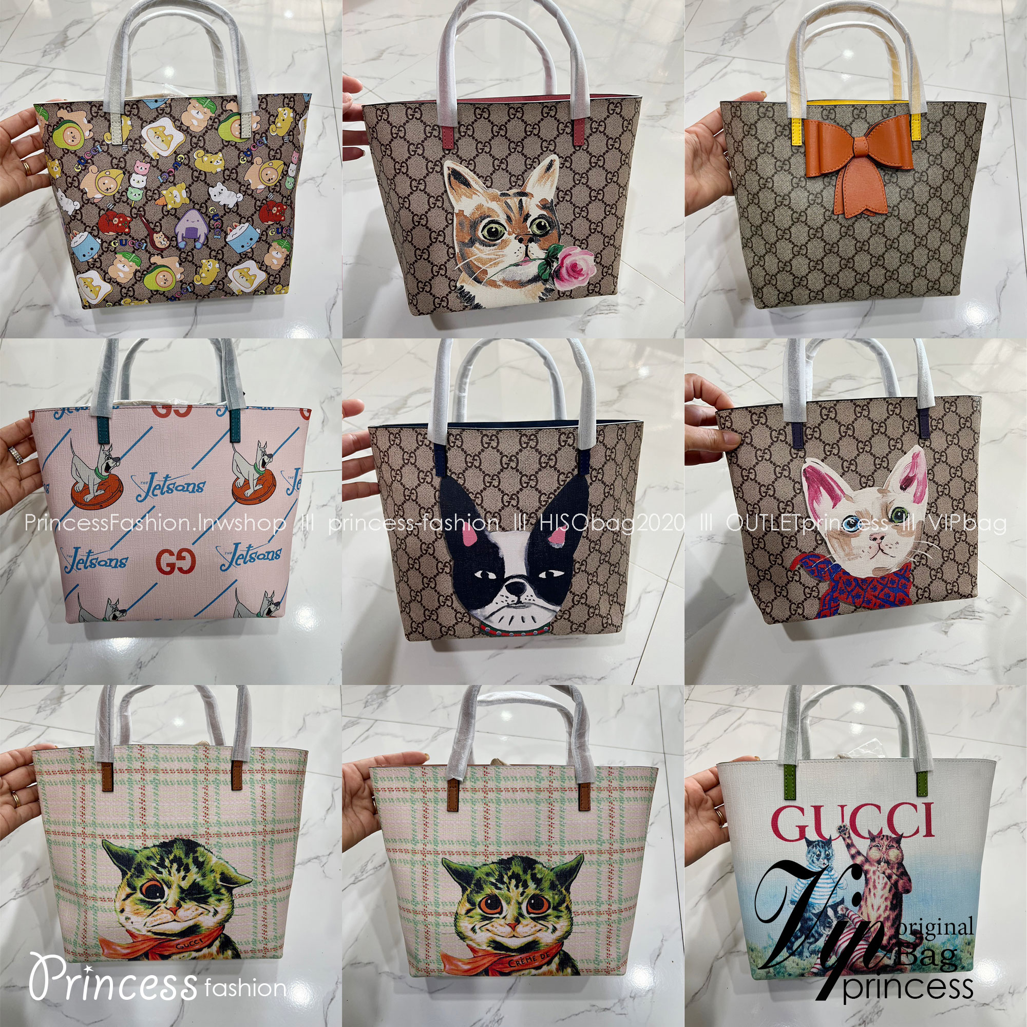 GUCCI Children's tote bag / Gucci kid tote / Gucci bag พร้อมส่งสต๊อกแน่น กับกระเป๋าโท้ทคิดท์ ไซส์น่ารักน่าใช้ ฮอตไม่หยุด เด็ดทุกดีไซน์ มีลายเข้าใหม่มากกว่าในรูปนะคะ