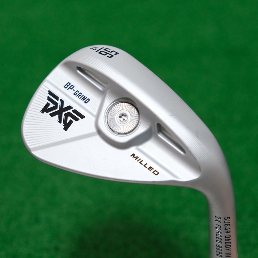 PXG 0311 SUGAR DADDY III MILLED 56.12 - TRUE TEMPER DYNAMIC GOLD MID 115 FLEX S - PXG Z5 BLACK MIDSIZE GRIP