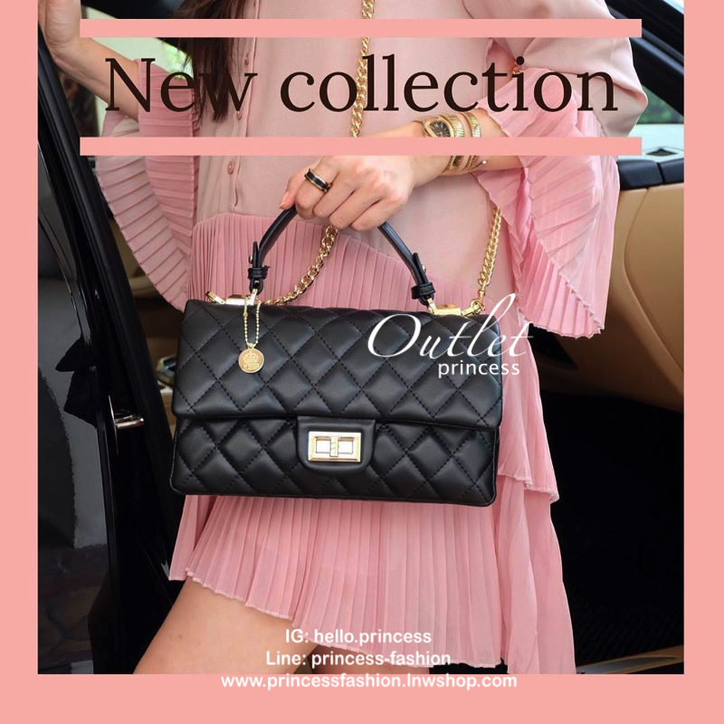 รุ่นขายดี คอลเลคชั่นใหม่ อะไหล่สี LightlyGold สวยมาก KEEP รุ่น Coco chain handbag ✨กระเป๋าทรงหรูวัสดุทำจากหนังตัวใหม่ ไมโครไฟเบอร์ สวย ทน หนัง นิ่ม ฟู ตึง สวยอยู่ทรงตามแบบฉบับของแบรนด์ รุ่นใหม่ตัวนี้ปักลายตารางสวยหรู การเย็บประณีตทุกตาราง