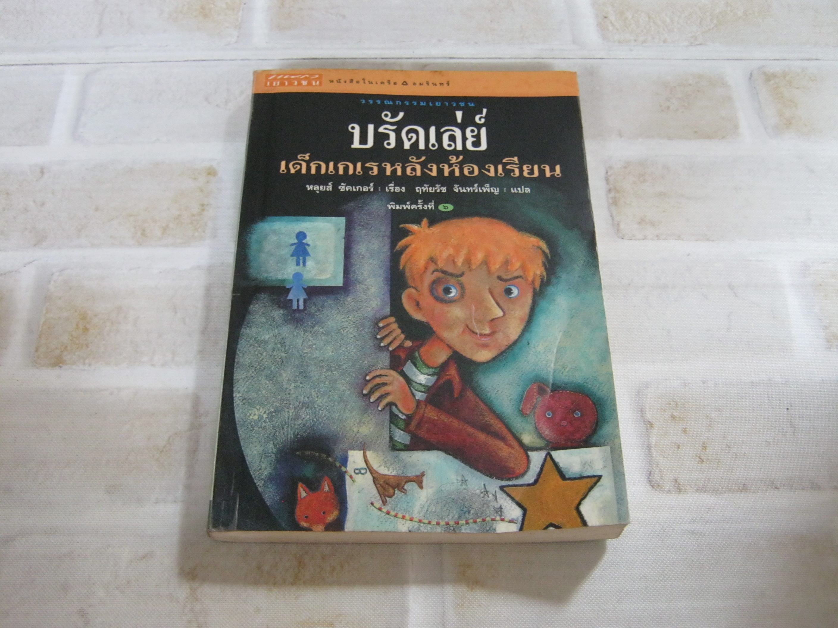 บรัดเล่ย์ เด็กเกเรหลังห้องเรียน (There's a Boy in the Girls' Bathroom) พิมพ์ครั้งที่ 6 หลุยส์ ซัคเกอร์ เรื่อง ฤทัยรัช จันทร์เพ็ญ แปล***สินค้าหมด***
