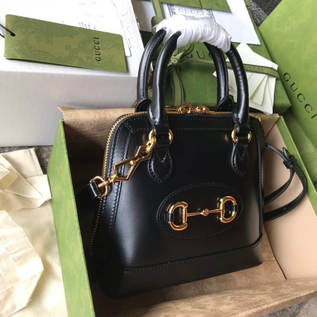 Gucci Horsebit 1955 mini top handle bag เกรดเทพออริจินอล 1:1 หนังแท้ สวยงามทรงเป๊ะ ภาพสินค้าถ่ายจากงานขายจริง ใช้งานต่างประเทศได้