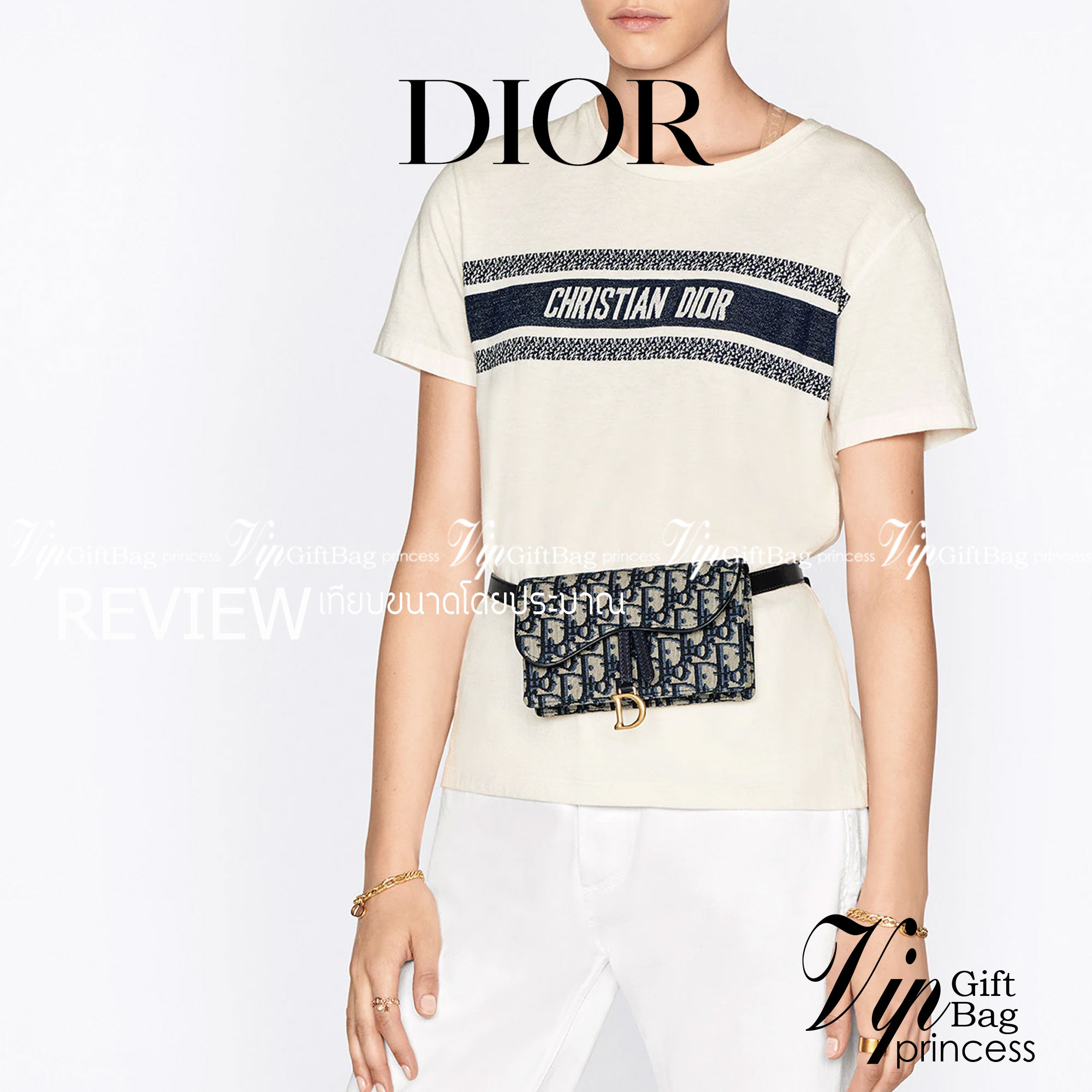 หนังแท้ DIOR SADDLE BELT POUCH Blue Dior Oblique Jacquard กระเป๋าคาดคาอก/คาดเอว เป็นทางเลือกที่ทันสมัยสำหรับกระเป๋าแบบคลาสสิก ตัดเย็บจากผ้าแจ็คการ์ด Dior Oblique โทนสี Navy Blue เข็มขัดถอดออกได้จะช่วยเสริมลุคให้ทุกชุด กระเป๋าคาดเอวจะสะพายไหล่ สะพายข้าง หร