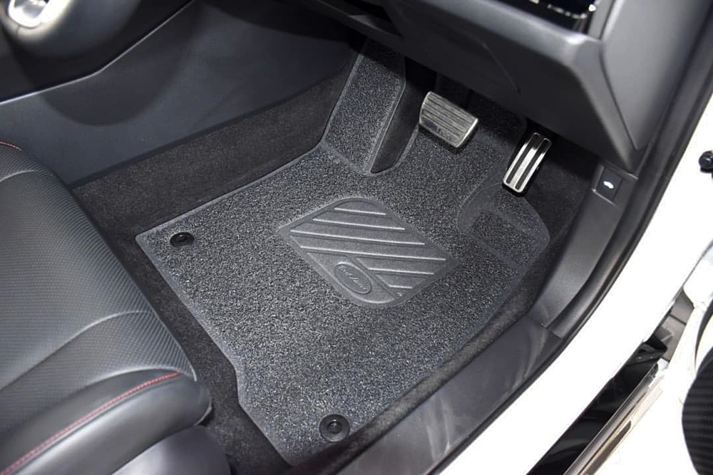 พรมดักฝุ่นไวนิล HONDA ACCORD G11 ปี2023-29 พรมดักฝุ่นในรถยนต์ ฮอนด้า แอคคอร์ด จี11 รีดขอบ เข้ารูป ภายในรถ 5ชิ้น