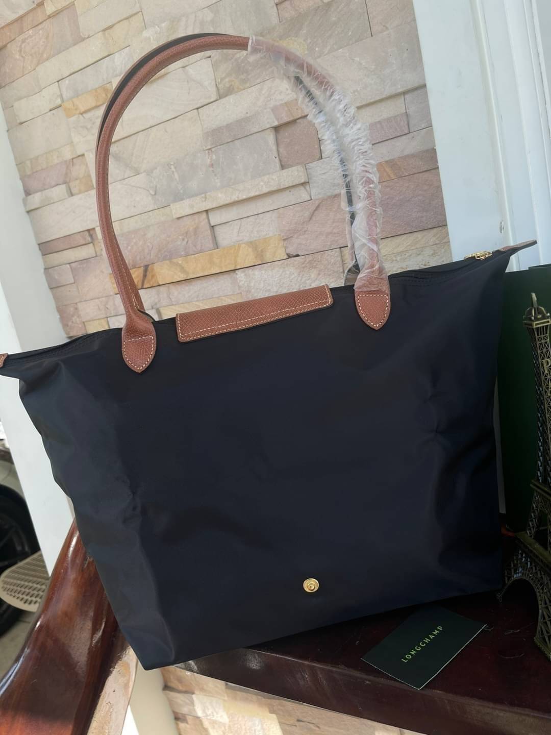 LONGCHAMP LE PLIAGE ORIGINAL SHOULDER BAG L (หูยาว ฝาน้ำตาล) กระเป๋าสะพายไหล่ รุ่น Original มีเอกลักษณ์อันโดดเด่นของรุ่นไอคอนนิค